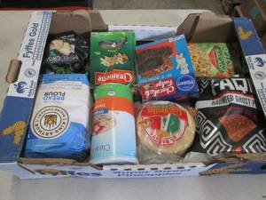 Flat of Assorted Food Items...