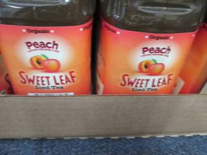 8-64 0z Bottles Sweet Leaf Peach Ic...
