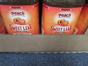 8-64 0z Bottles Sweet Leaf Peach Ic...