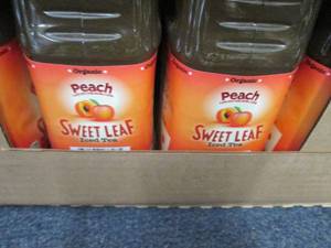 8-64 0z Bottles Sweet Leaf Peach Ic...