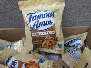 Case of 42-2 oz Pouches Famous Amos...