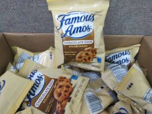 Case of 42-2 oz Pouches Famous Amos...
