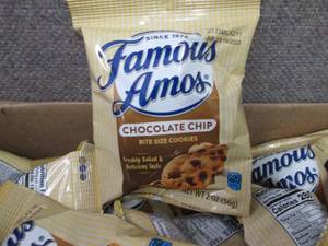 Case of 42-2 oz Pouches Famous Amos...