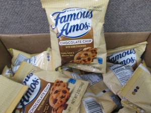 Case of 42-2 oz Pouches Famous Amos...