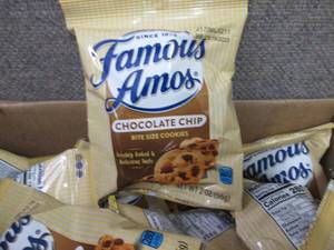Case of 42-2 oz Pouches Famous Amos...