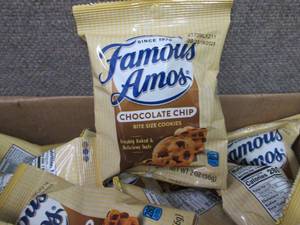 Case of 42-2 oz Pouches Famous Amos...