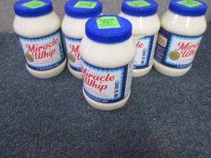 5- 30 oz Jars Miracle Whip Best Dat...