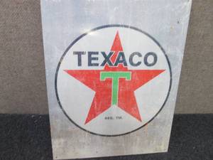 Metal  Texaco Sign 16x12.5 inches...