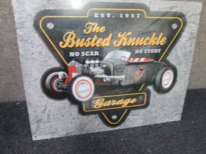 Metal  Garage Sign 16x12.5 inches...