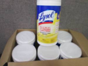 LYSOL Disinfecting Wipes Canister,...