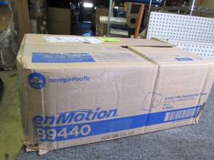 lot 2 image: case of enmotion 8 inch 1-ply recyc...