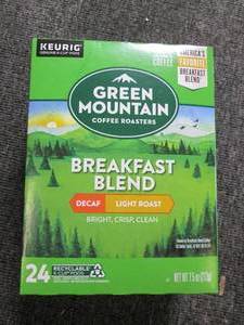 lot 5 image: package of green mountain breakfast...