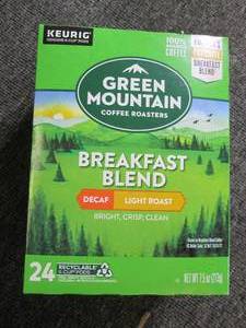 lot 6 image: package of green mountain breakfast...