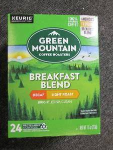 lot 7 image: package of green mountain breakfast...