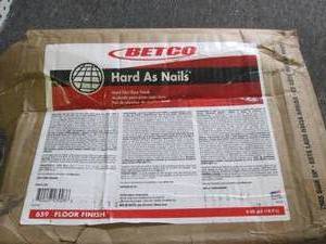 lot 29 image: 5 gallons of betco hard as nails fl...