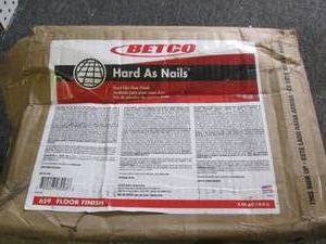 lot 30 image: 5 gallons of betco hard as nails fl...