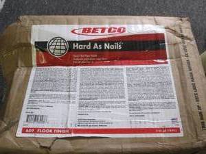 lot 40 image: 5 gallons of betco hard as nails fl...