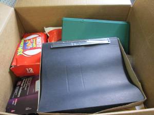 lot 46 image: box of paper and more ...