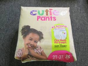 lot 54 image: package of cutie training pants 2t-...