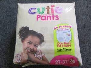 lot 55 image: package of cutie training pants 2t-...