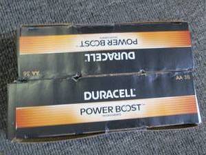 lot 61 image: 2 packages of 36 duracell AA batter...