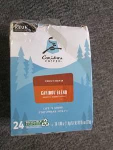 lot 153 image: 24 caribou coffee medium roast cari...