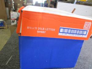 lot 157 image: case of hi touch copy paper 8.5 x 1...