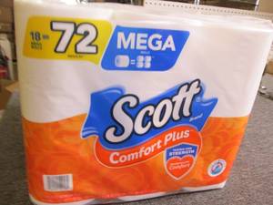 lot 159 image: package of scott 1872 mega rolls o...