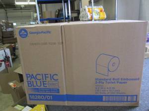 lot 164 image: case of pacific blue standard roll ...