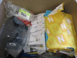 lot 165 image: box of paper and more...