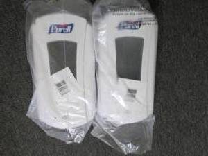 lot 188 image: 2 purell soap dispensers...