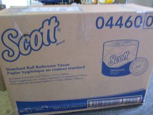 lot 189 image: case of scott standard roll of bath...