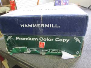 lot 210 image: case of hammermill premium color co...