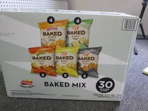 lot 223 image: package of frito lays baked mix chi...