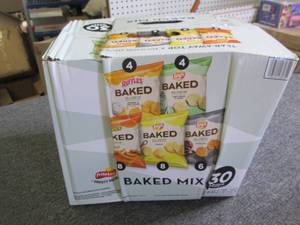lot 227 image: package of frito lays baked mix chi...