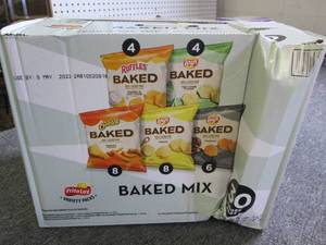 lot 228 image: package of frito lays baked mix chi...