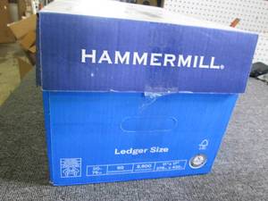 lot 233 image: case of hammermill ledger size 11 x...