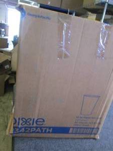lot 236 image: case of dixie 12 oz paper hot cups ...