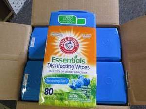 lot 256 image: case of 6 arm and hammer essentials...