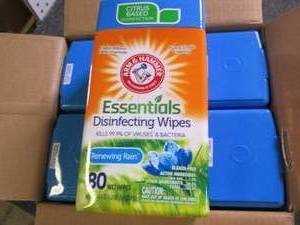 lot 261 image: case of 6 arm and hammer essentials...