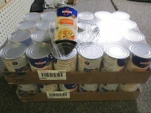 lot 288 image: 2 cases of 24 14.5 oz cans of swan...
