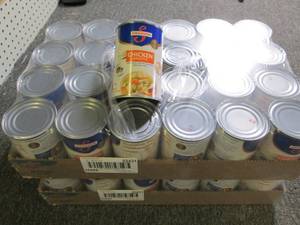 lot 291 image: 2 cases of 24 14.5 oz cans of swan...