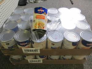 lot 293 image: 2 cases of 24 14.5 oz cans of swan...