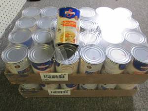 lot 295 image: 2 cases of 24 14.5 oz cans of swan...