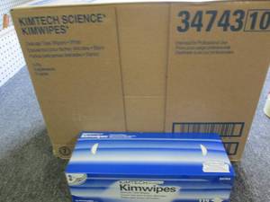 lot 318 image: case of kimtech delicate task wipes...