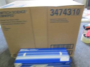 lot 319 image: case of kimtech delicate task wipes...