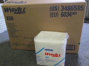lot 327 image: case of wypall x 60 12 packages of ...