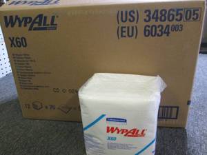 lot 328 image: case of wypall x 60 12 packages of ...