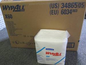 lot 329 image: case of wypall x 60 12 packages of ...
