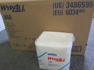 lot 331 image: case of wypall x 60 12 packages of ...